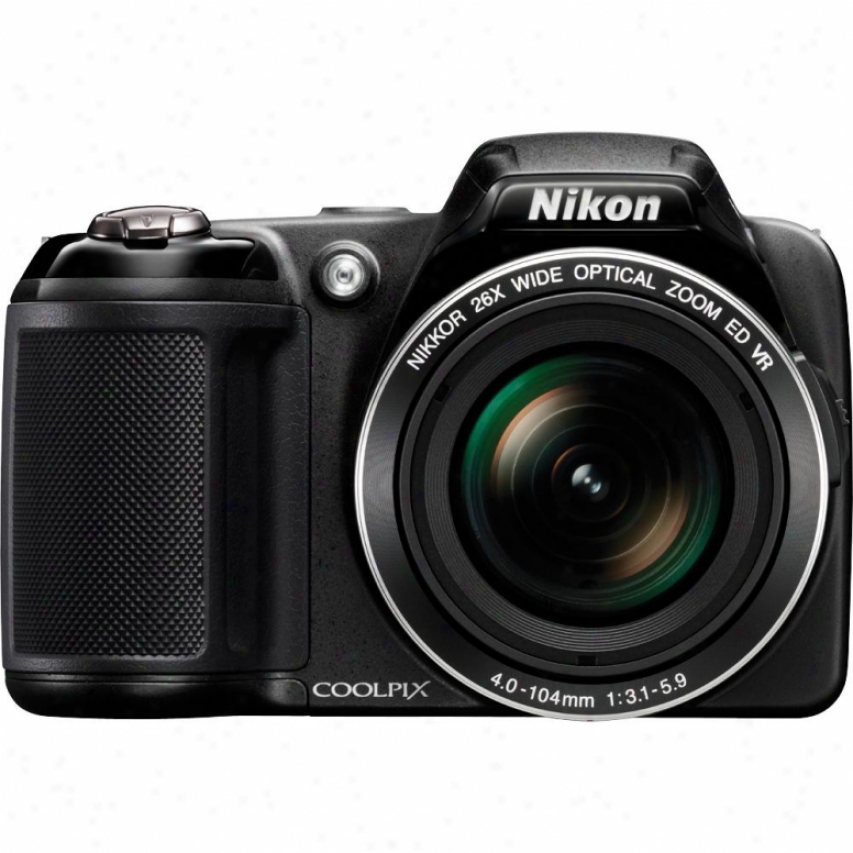 Nikon Coolpix L810 16 Megapixel Digital Camera - Black