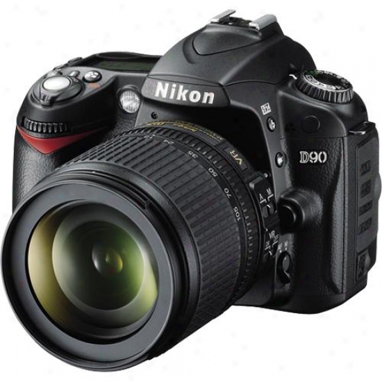 Nikon D90 12-megapixel Digital Slr Camera Kit With 18-105mm Dx Vr Lens