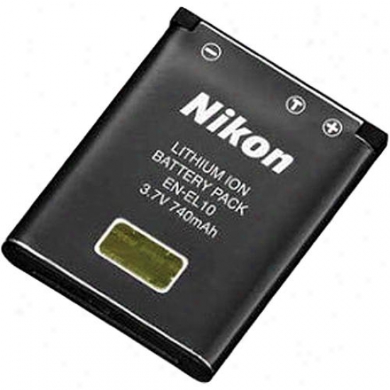 Nikon En-el10 Rechargeable Battert For Coolpix S200, S500