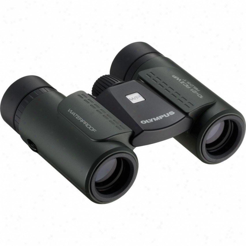 Olympus 10 X 21 Rcii Wp Magnificatoon Waterproof Foldable Binocular V501014du00