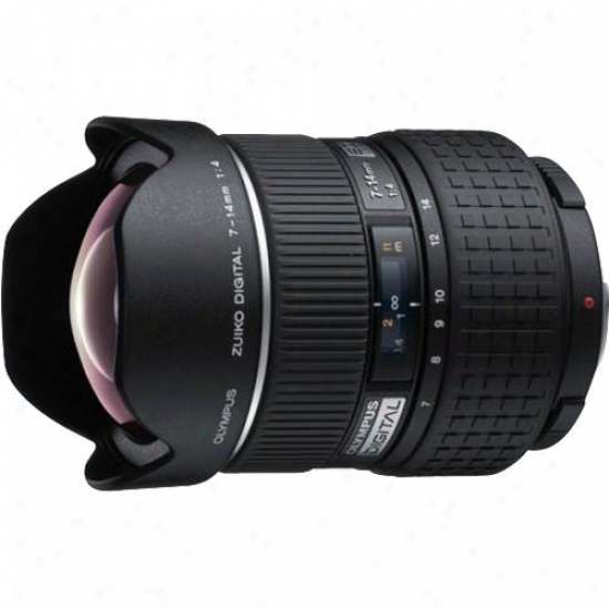 Olympus 7-14mm F/4.0 Zuiko Digital Ed 2x Supsr-wide-angle Zoom Lens