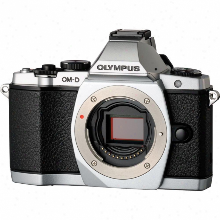 Olympus Om-d E-m5 16 Megapixel Digital Camera - Silver - Body Only