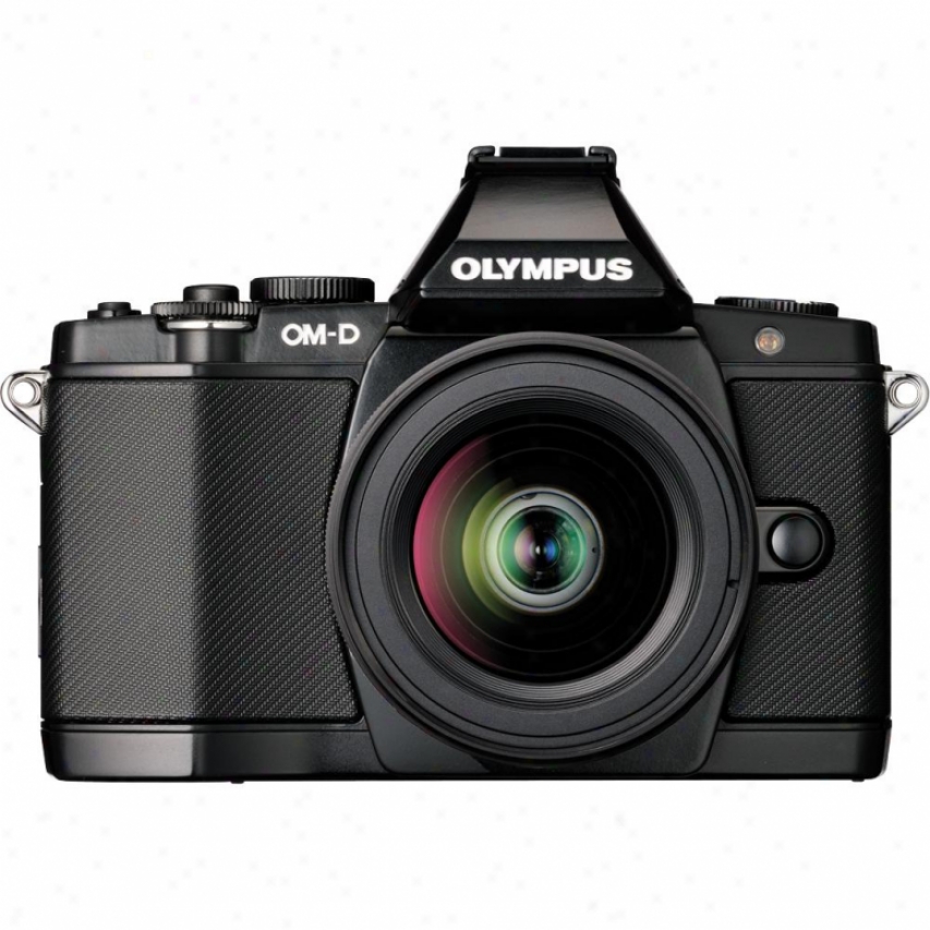 Olympus Om-d E-m5 16 Megspixel Digital Camera With Lens Kid - Black