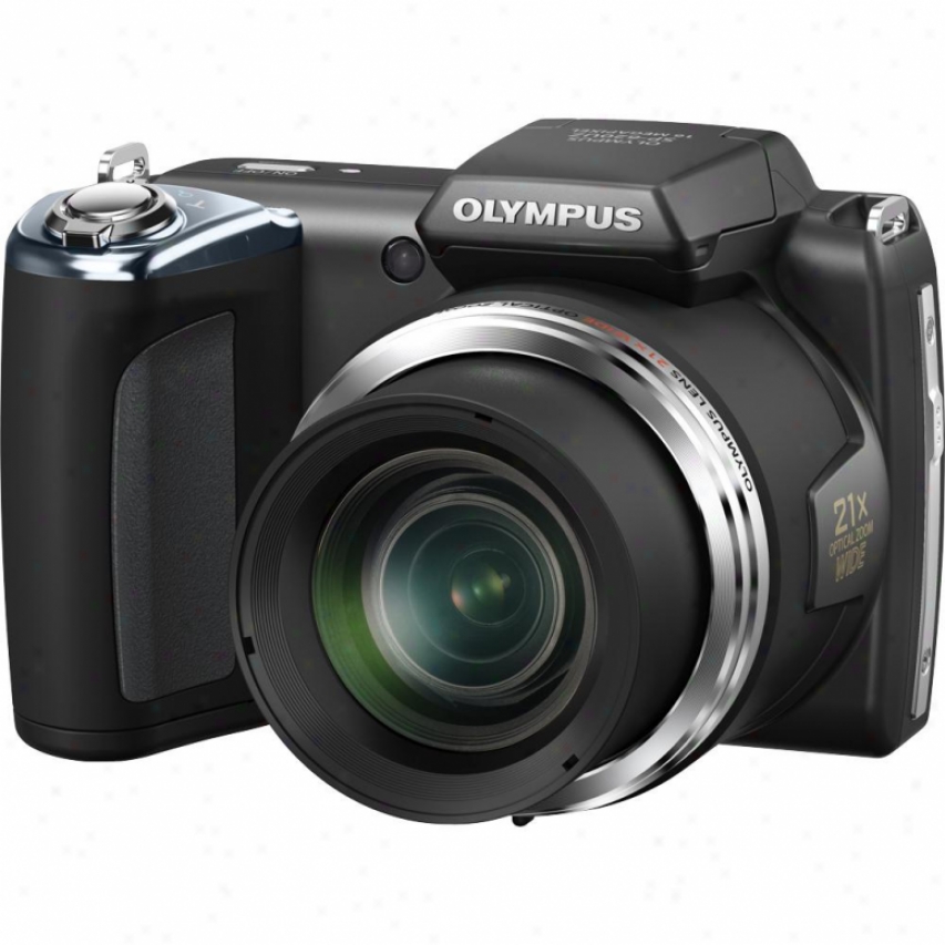 Olympus S Series Sp-620uz 16 Megapixel Digital Camera - Black