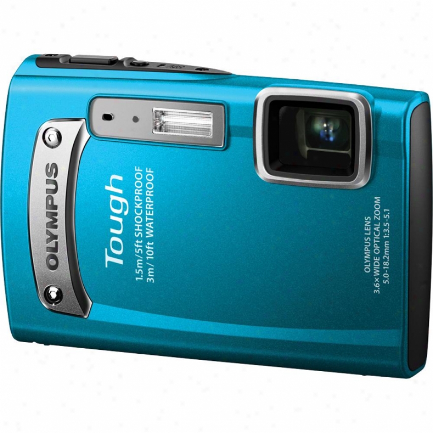 Olympus Tough Series Tg-320 14 Megapixel Digital Camera - Blue