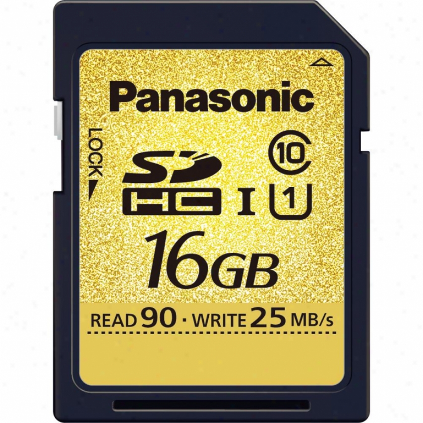 Panasonic 16gb Sdhc Memory Card - Clasa 10 - Rp-sdu16gu1k