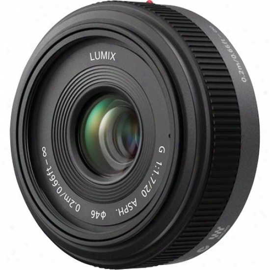 Panaspnic 20mm F/1.7 Lumix G Asph. Micro Four Thirds Lens - H-h020