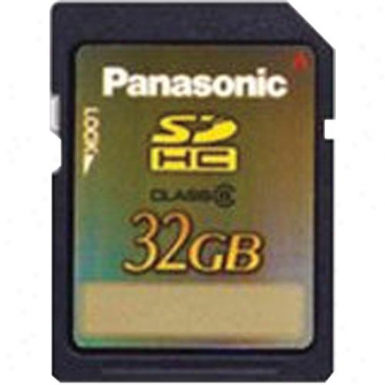 Panasonic 32gb Sdhc Memory Card - Rp-sdw32gp1k