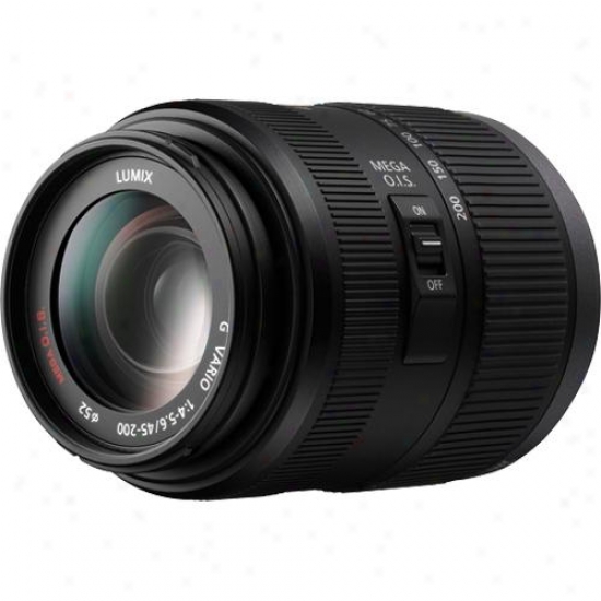 Panasonic 45-200mm F/4.0-5.6 Lumix G Vario / Mega O. I. S. Lens H-fs045200