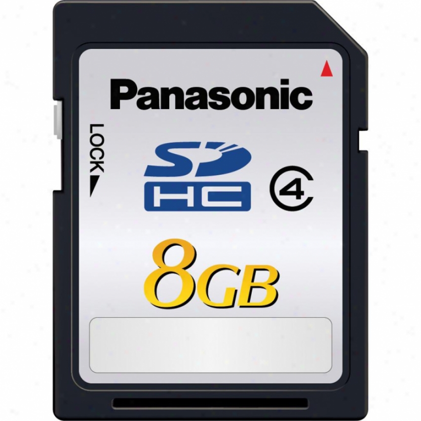 Panasonic 8gb Sd Memory Card - Class 4 - Rp-sdl08gu1k