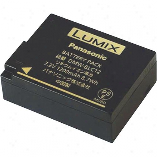 Panasonic Dmw-blc12 Rechargeable Battery For Lumix Digital Camera