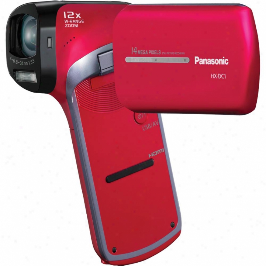 Panasonic Hx-dc1 Full Hd Perpendicular Camcorder Pink