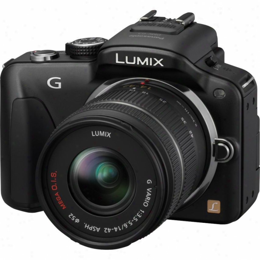 Panasonic Lumix Dmc-g3k 16 Megapixel Digital Camera With Lens Kit - Black