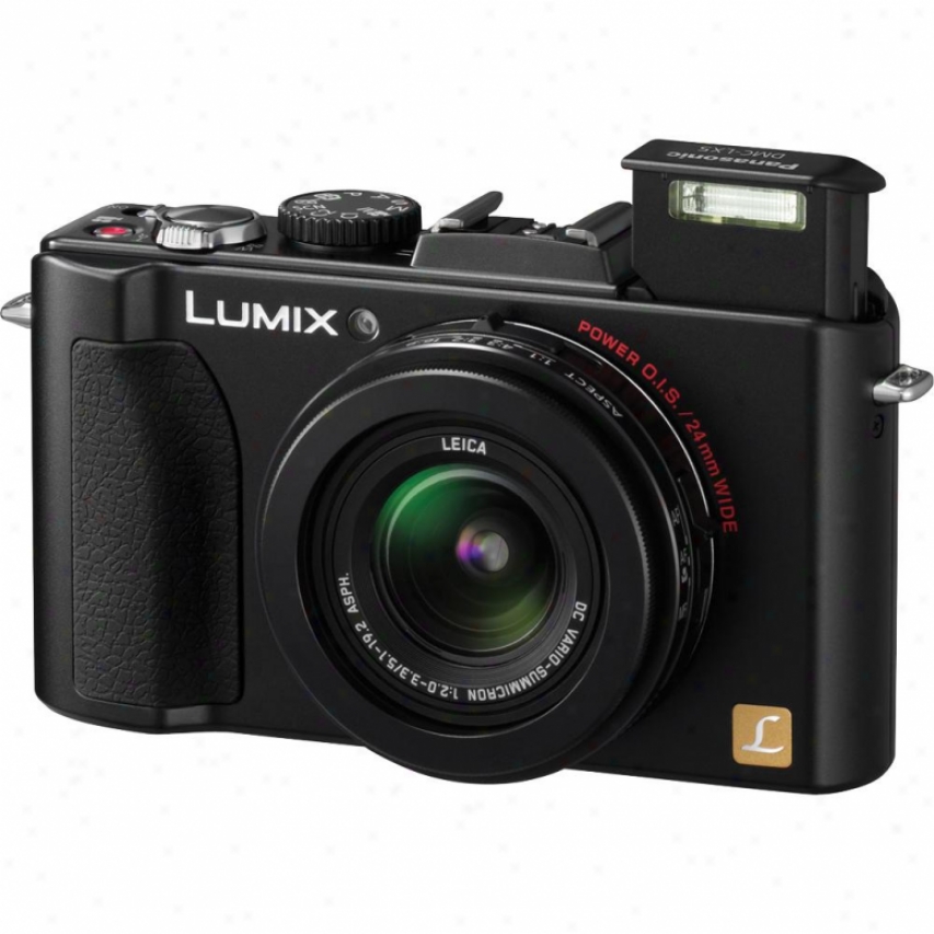 Panasonic Lumix Dmc-lx5 10.1 Mevapixel Digital Camera - Black