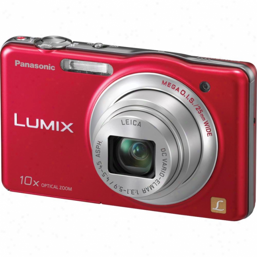 Panasonic Lumix Dmc-sz1 16 Megapixel Digital Camera - Red