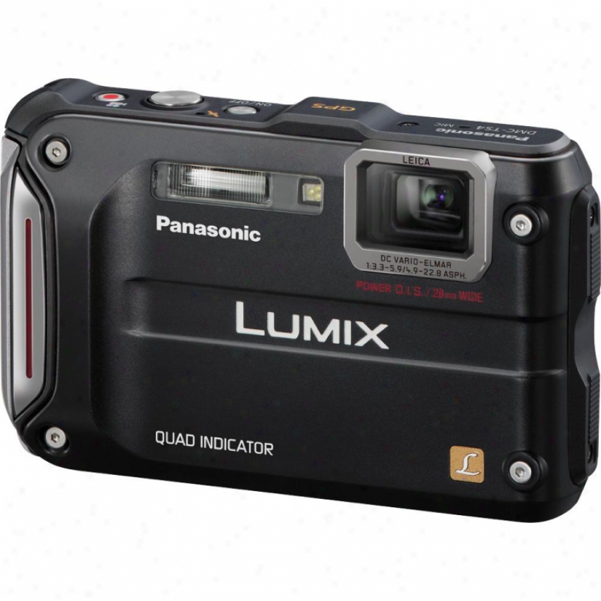 Panasonic Lumix Dmc-ts4k Tough Series 12 Megapixel Digital Camera - Blaci