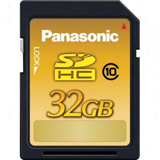 Panasonic Open Box 32gb Sdhc Memory Card Class 10