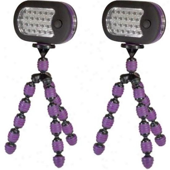 Pc Treasures Grippit! Light 2 Pack - Purple