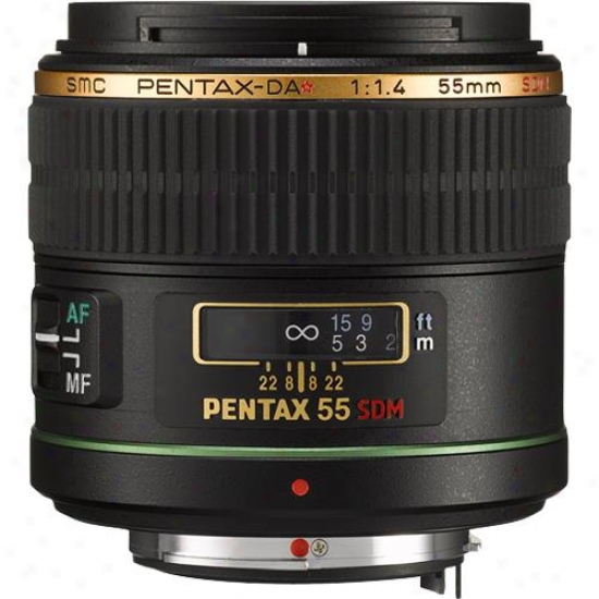 Pentax 55mm F/1.4 Da Star Sdm Lens - Da55mmf/1.4