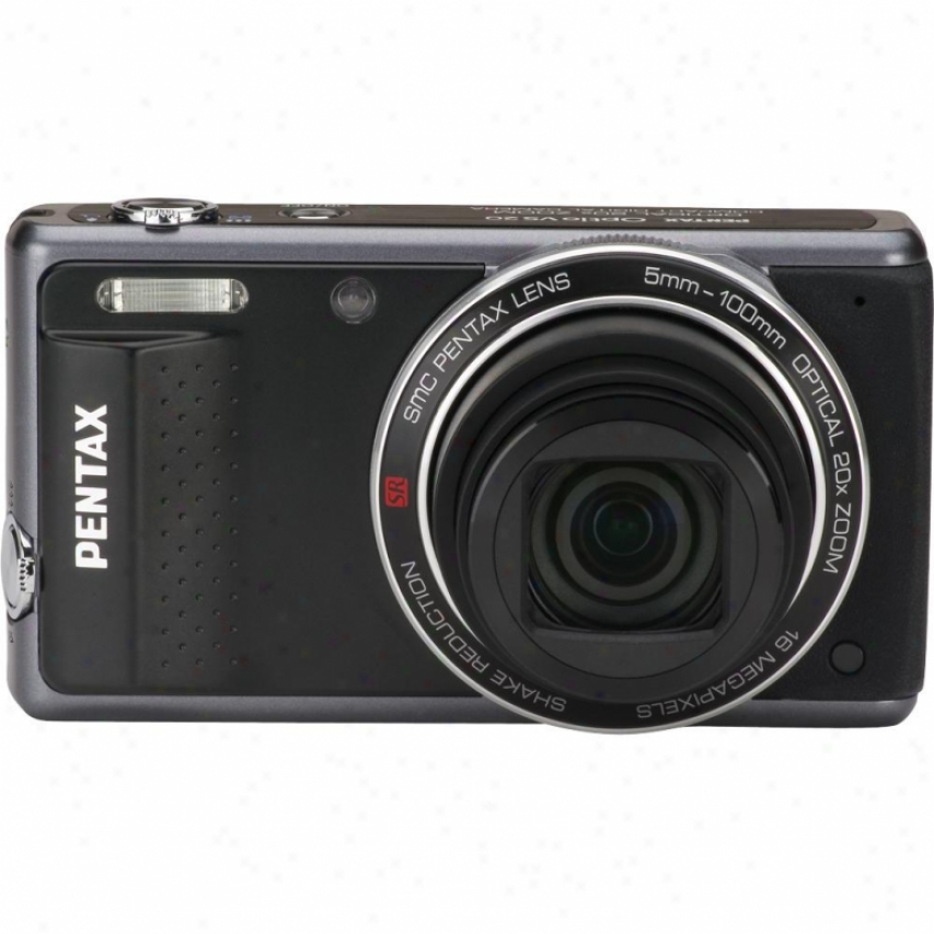 Pentax Optio Vs20 16 Megapixel Digital Camera-  Black