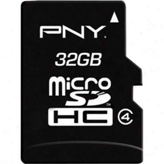 Pny 32gb Microqd Class 4 Storage Card Ps-du32g4-efs2