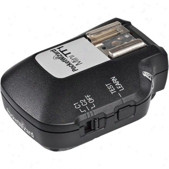 Pocketwizard Minitt1 Radio Transmitter - Canon Ttl Flashes & Digital Slr Cameras