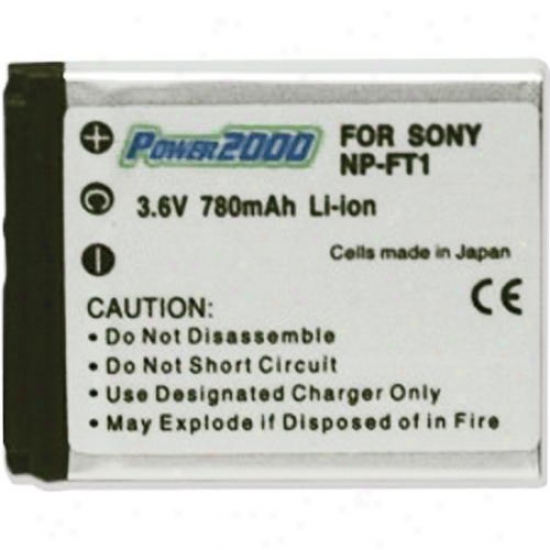 Power 2000 Acd-232 Rechargeable Battery ( Sony Np-ft1 Equivalent )