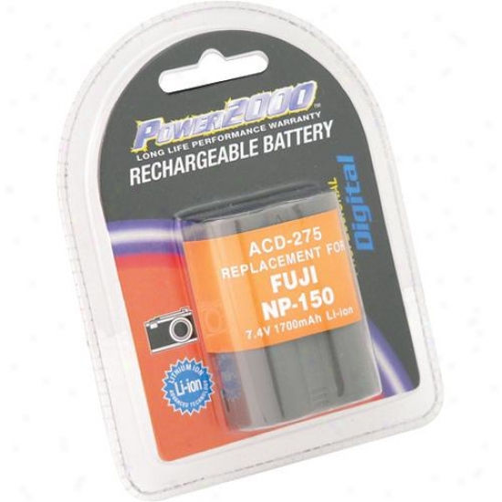 Power 2000 Acd-275 Equivalent To Fuji Np-150 Battery