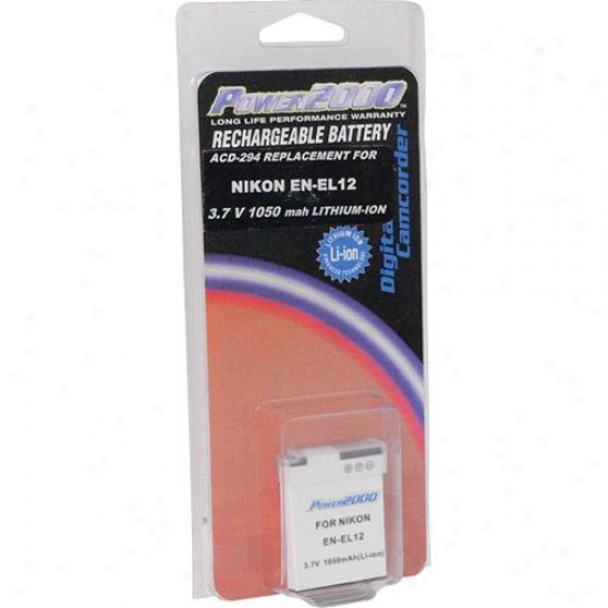 Power 2000 Acd-294 Li-ion Replaccement Digital Camera Battery