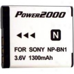 Power 2000 Acd-325 Replacement Battery Because Sony Np-bn1