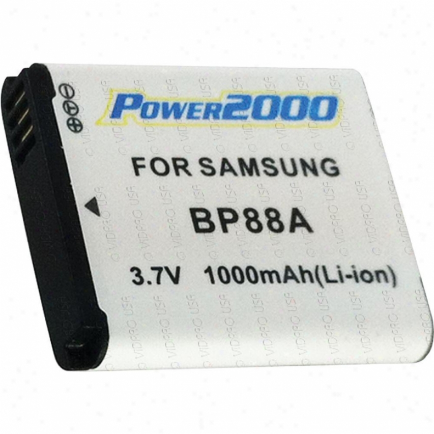 Power 2000 Acd-405 Replacement Battery For Samsung Bl-88a