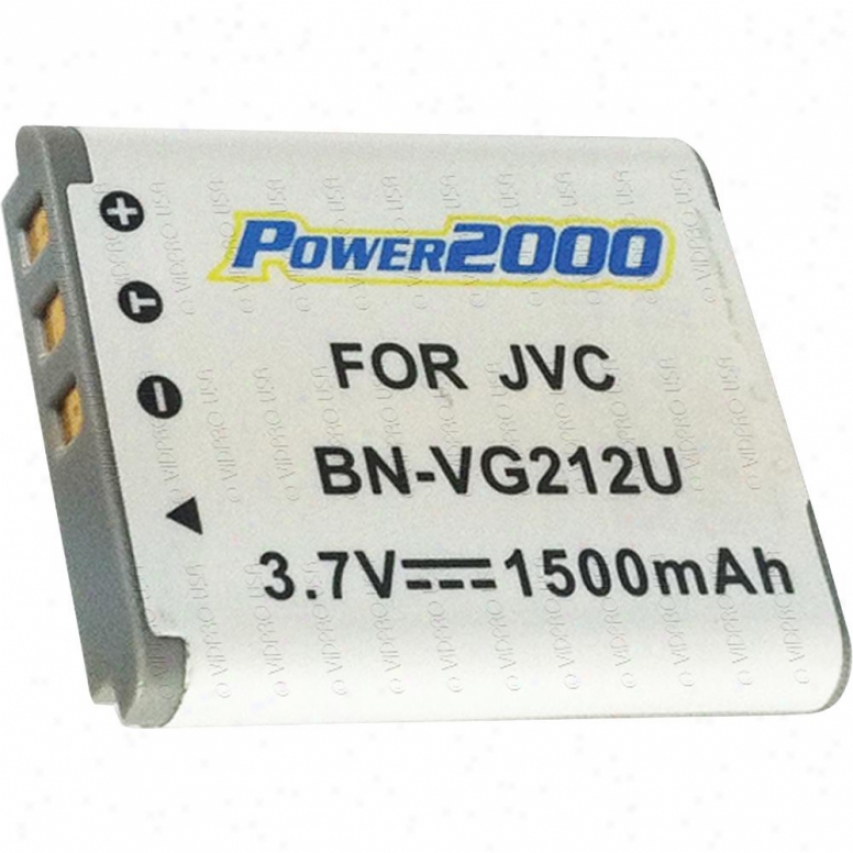 Power 2000 Acd-778 Replacement Battery For Jvc Bn-vg212