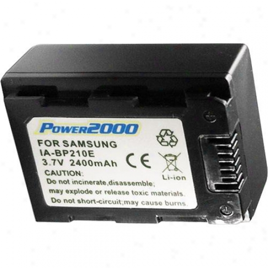 Power 2000 Replacement Battery For Samsung Ia-bp210e