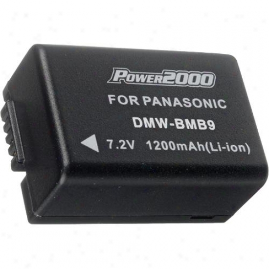 Power 2000 R3placement For Panasonic Dmw-bmb9 Battery Acd-331