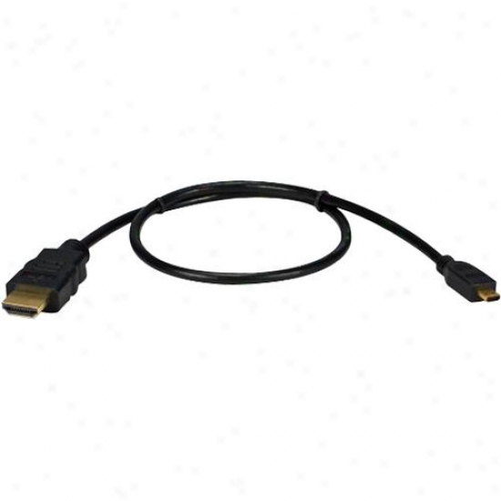 Qvs High Speed Hdmi To Micro Hdmi With Ethernet Hdad05m