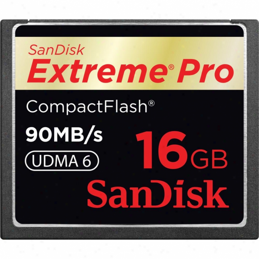 Sandisk 16gb End Pro Compact Flash