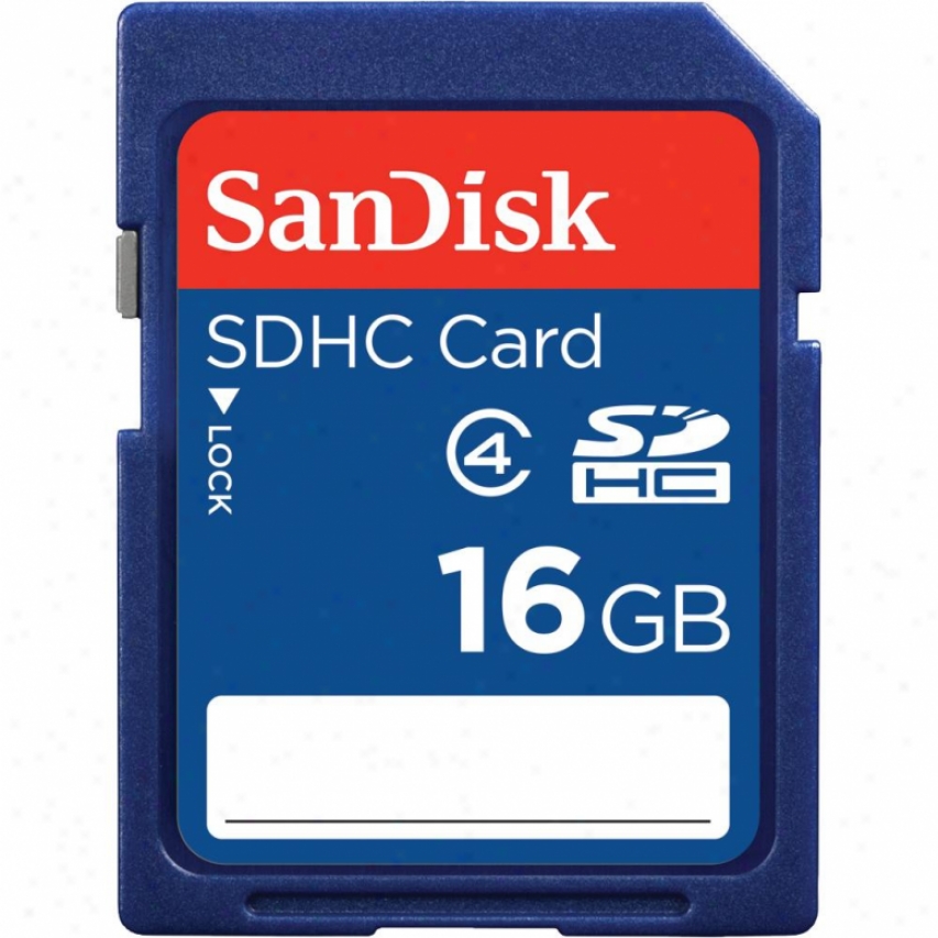 Sandisk 16gb Sdhc Class 2 Memory Card