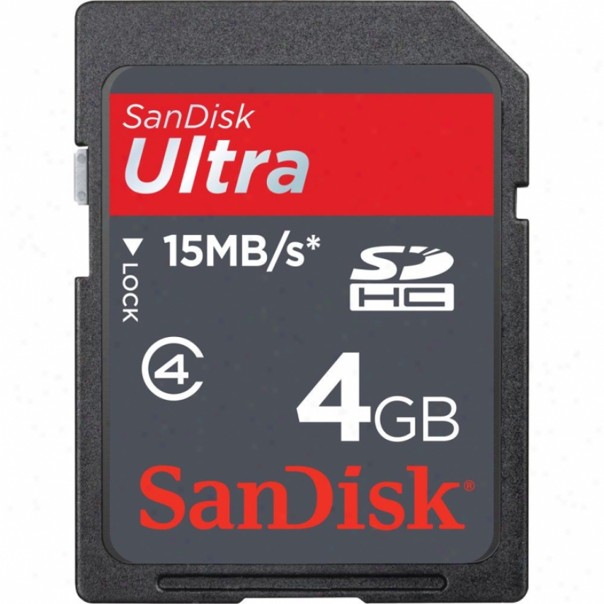 Sandisk 4gb Ultra Secure Digital (sd) Memory Card