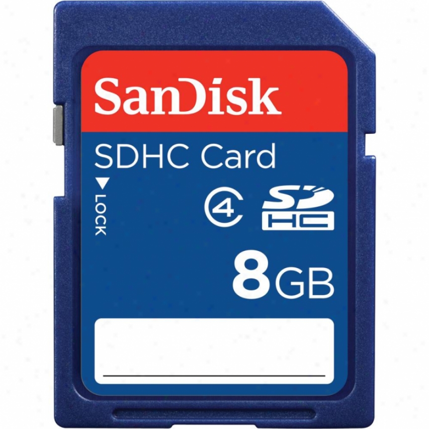 Sandisk 8gb Sdhc Class 4 High Capacity Memory Card