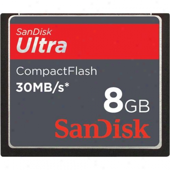 Sandisk 8gb Ultra Compact Flash Memory Card