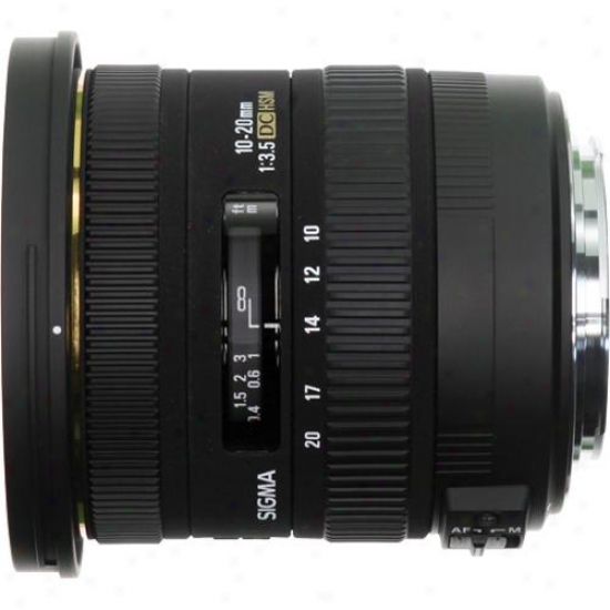 Sigma 10-20mm F/3.5 Ex Dc Hsm Lens In the place of Rule  Ca10-20f3.5