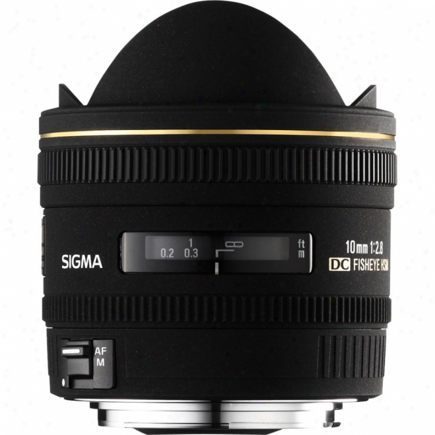 Sigma 10mm F2.8 Ex Dg Hsm Fisheye Lens For Sony Dslr Cameras