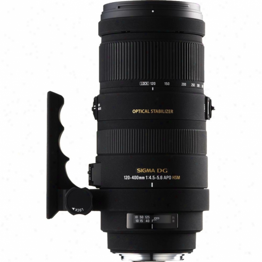 Sigma 120-400mm F4.5-5.6 Dg Apo Os Hsm Telephoto Zoom Lens For Sony Dslr Cameras