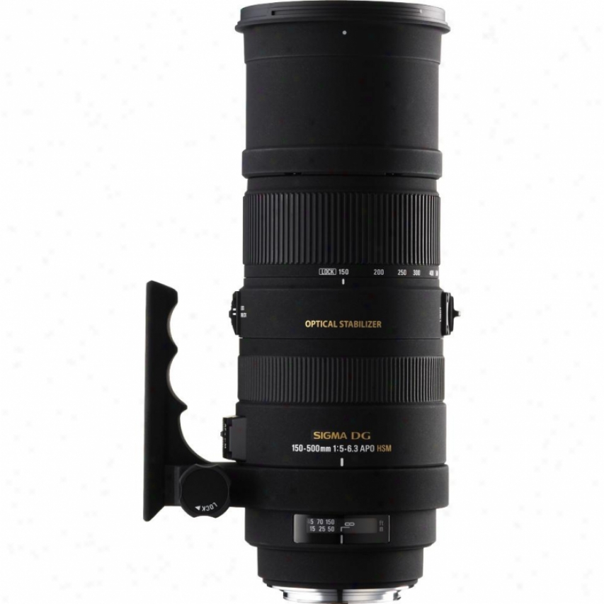 Sigma 150-500mm F5-6.3 Apo Df Os Hsm Telephoto Zoom Lens For Sony Dslr Cameras