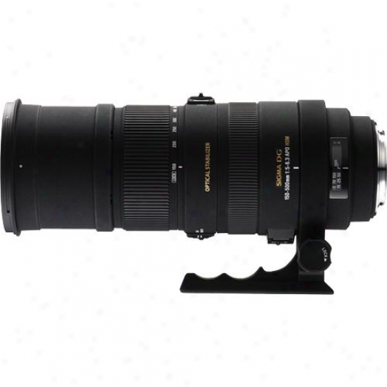 Sigma 150-500mm F/5-6.3 Apo Dg Os Hsm Ultra-telephoto Zoom Lens For Nikon