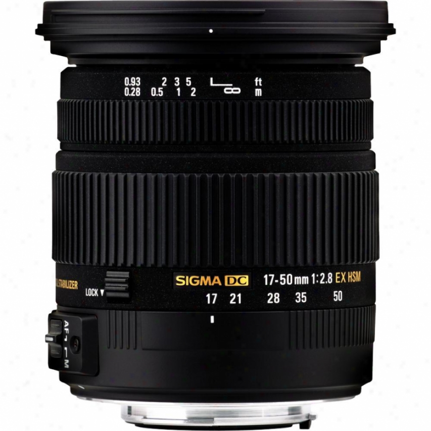 Sigma 17-50mm F/2.8 Ex Dc Os Hsm Lens For Canon Digital Slr Ca17-50f2.8