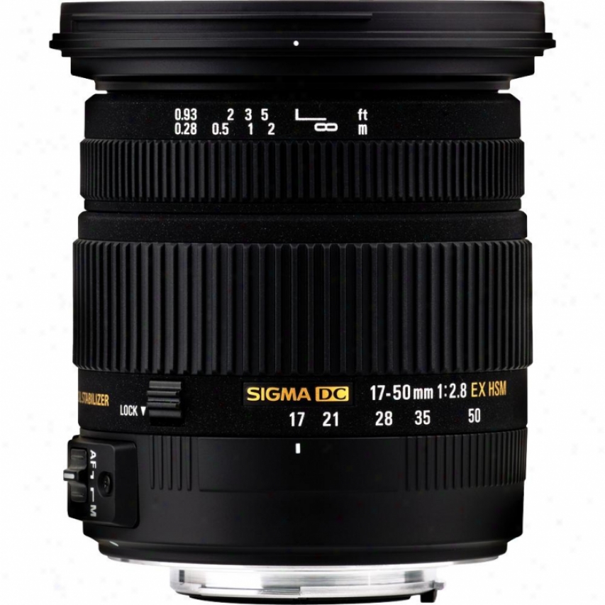 Sigma 17-50mm F2.8 Ex Dc Os Hsm Standard Zoom Lens For Sony Dslr Cameras