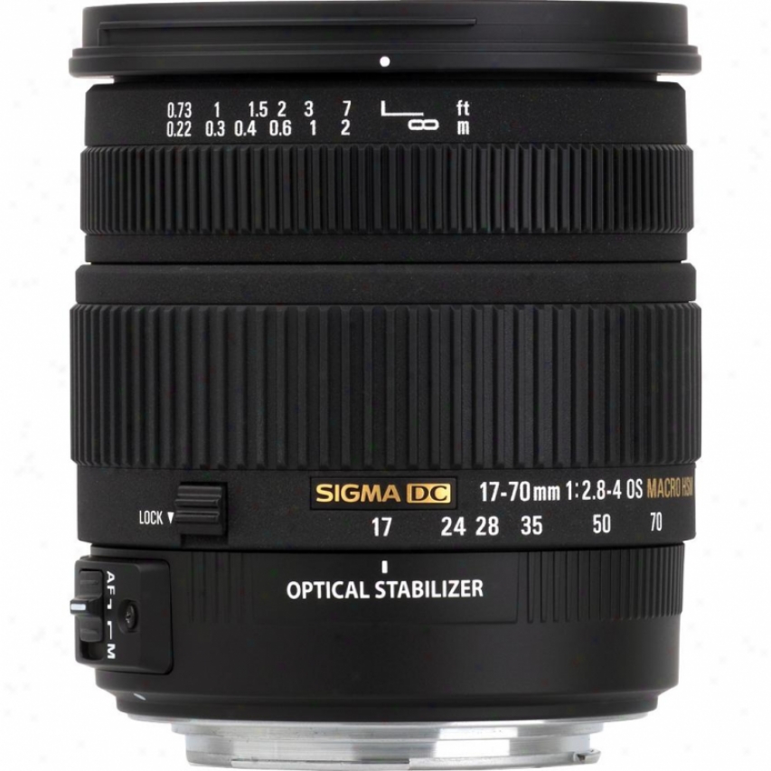Sigma 17-70mm F2.8-4 Dc Macro Os Hsm Standard Zoom Lens For Sony Dslr Cameras