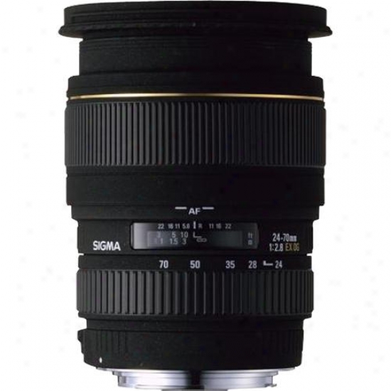 Sigma 24-70mm F/2.8 Whether Ex Dg Hsm Lens For Nikon Digital Slr Camera Na24-70mm