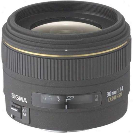 Sigma 30mm F/1.4 Ex Dc Lens For Nikon